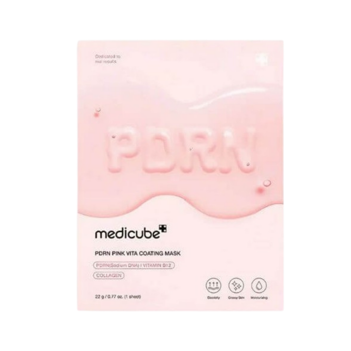Medicube PDRN Pink Vita Coating Mask Sheet (pack of 1)