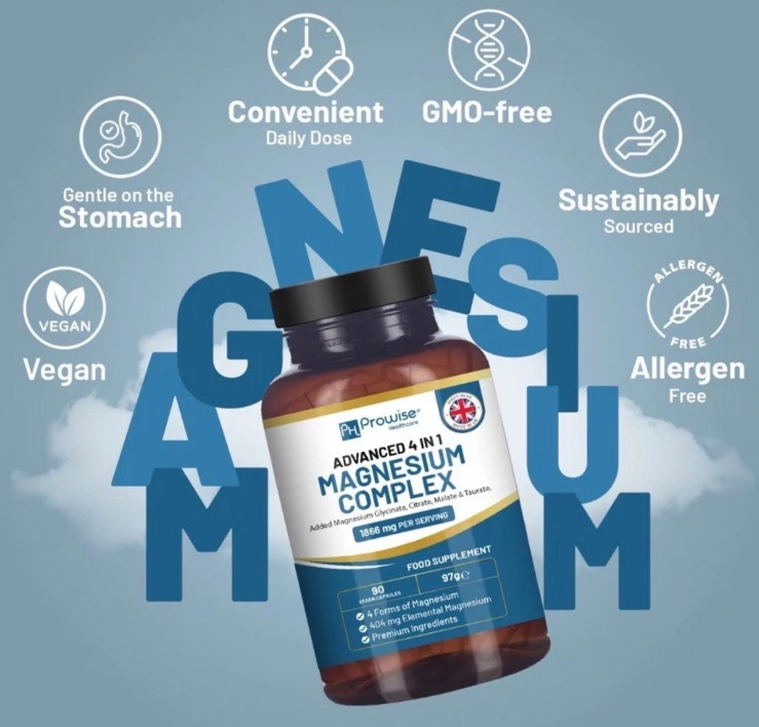 Prowise Magnesium Complex Capsules - Glycinate, Citrate, Malate, Taurate