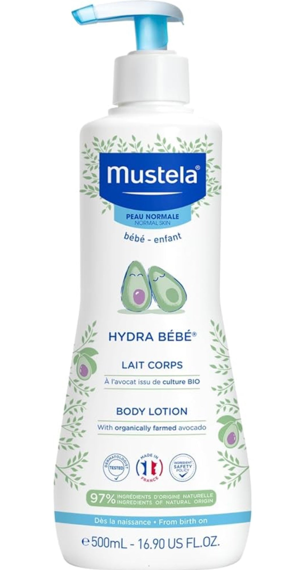 Mustela Hydra Bebe Body Lotion 500ml