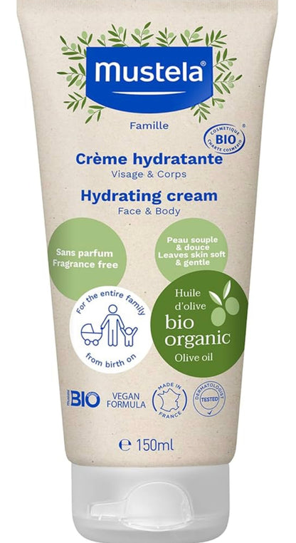 Mustela Hydrating Face & Body Cream 150ml