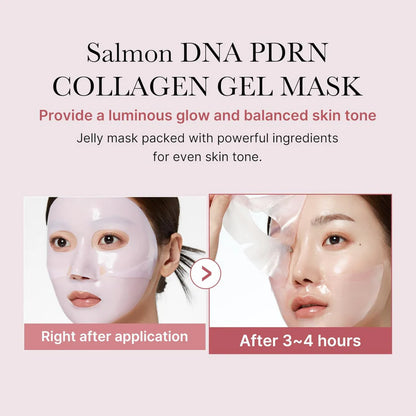 Medicube PDRN Pink Collagen Gel Mask Pack 4 x 28ml