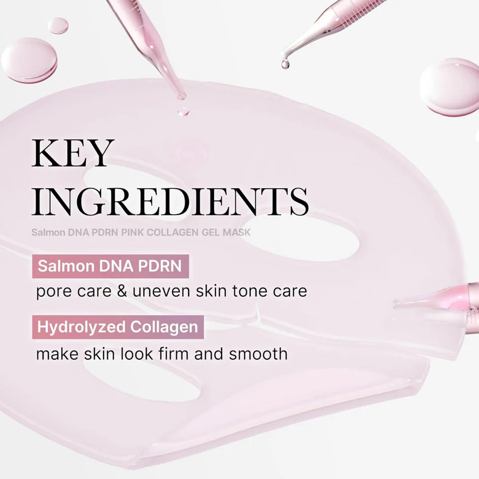 Medicube PDRN Pink Collagen Gel Mask Pack 4 x 28ml