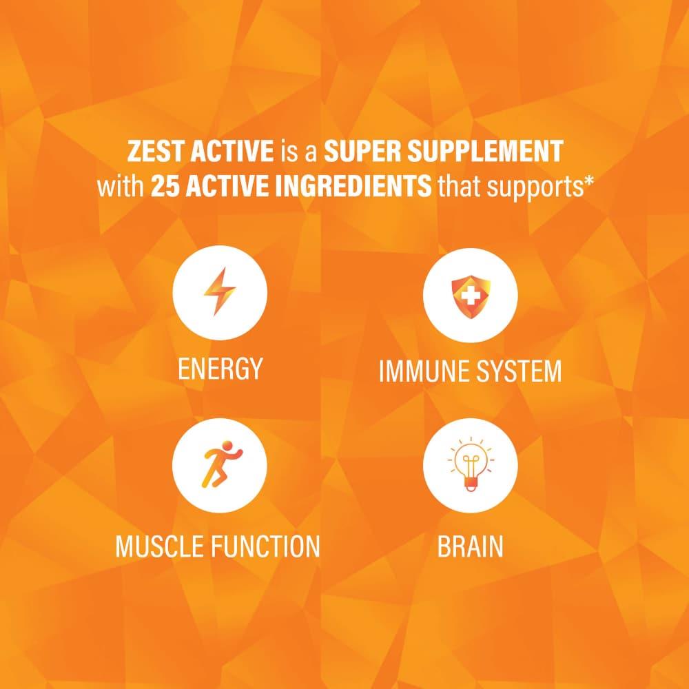 Revive Active Zest Active (Orange Flavour) - 30 Sachets