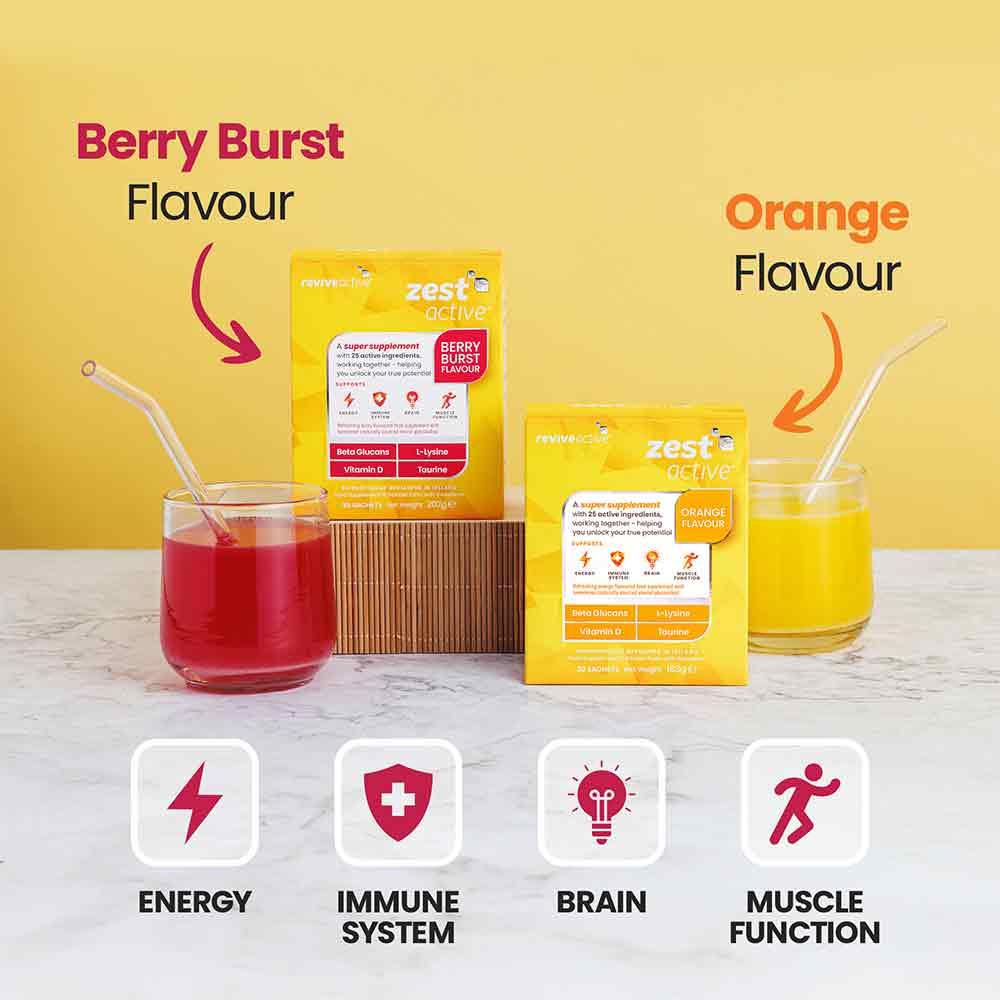 Revive Active Zest Active (Orange Flavour) - 30 Sachets