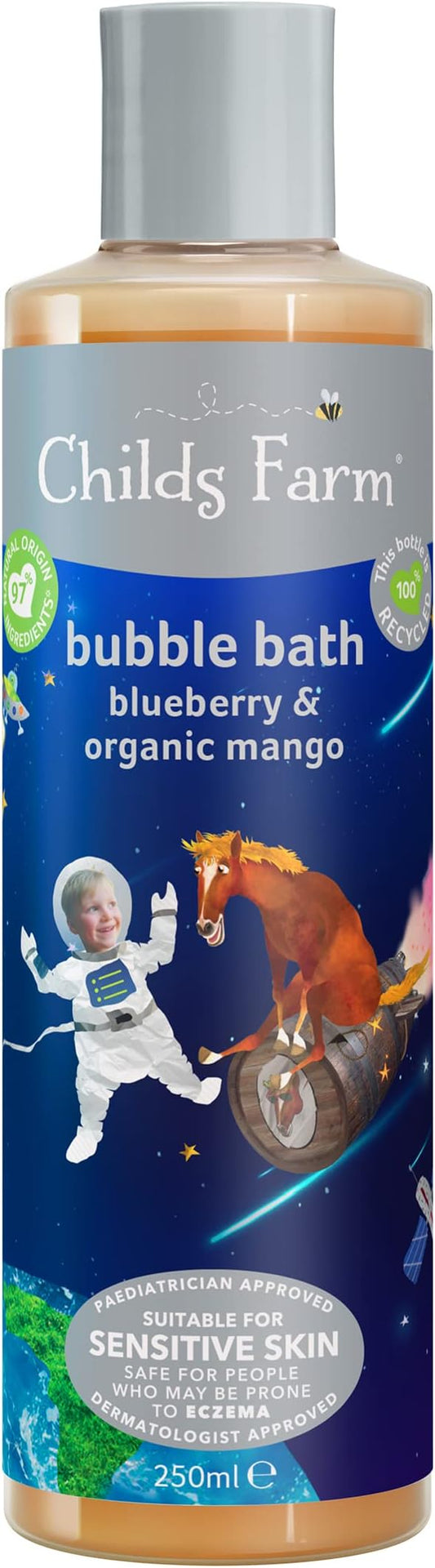 Childs Farm Bubble Bath Blueberry & Organic Mango 250ml