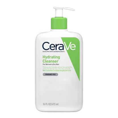 CeraVe Hydrating Cleanser with Hyaluronic Acid for Normal to Dry Skin