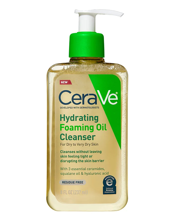 CeraVe Hydrating Foaming Oil Cleanser for Dry Skin 473ml
