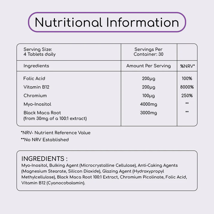 Prowise Myo Inositol Complex 7000mg 120 tablets