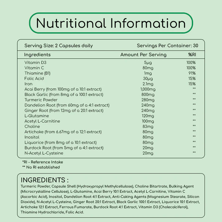 Prowise Liver Care Supplement Capsules