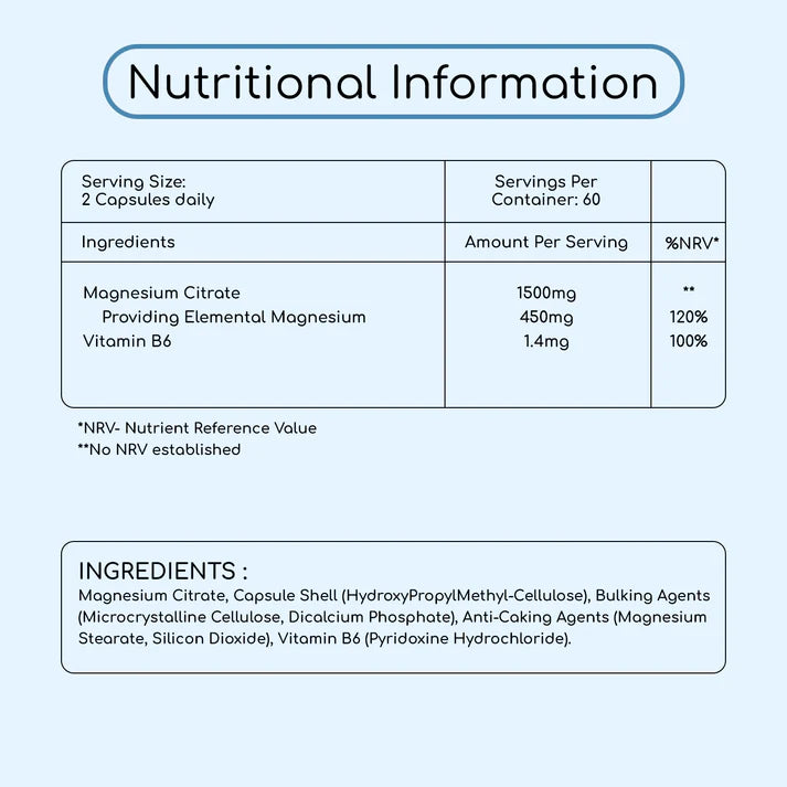 Prowise Magnesium Citrate with Vitamin B6