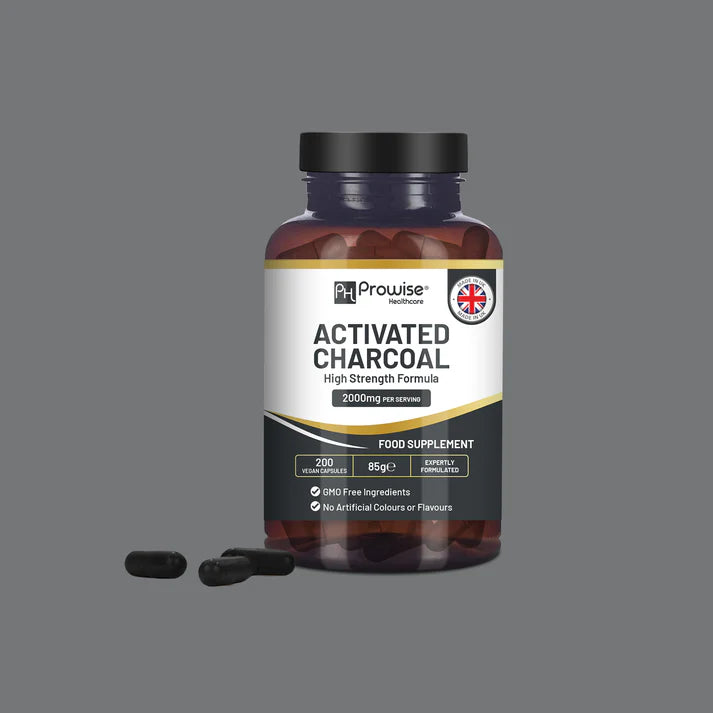 Prowise Activated Charcoal Capsules 2000mg