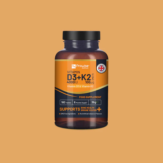Prowise Vitamin D3 with Vitamin K2 MK7 180 tablets