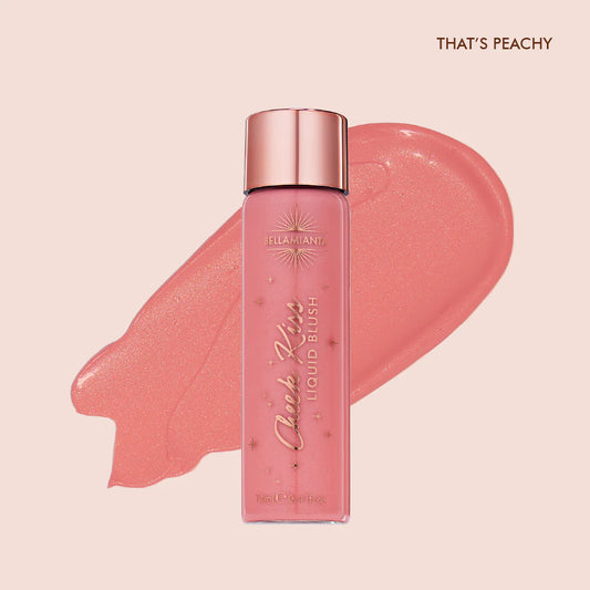 Bellamianta Cheek Kiss Liquid Blush - That's Peachy