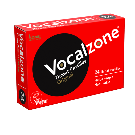 Vocalzone Throat Pastilles Original Flavour - 24 Pack